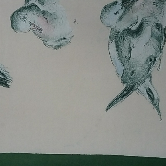 Hermes Les Tourterelles Scarf 1956 Xavier de Poret - Picture 9 of 13